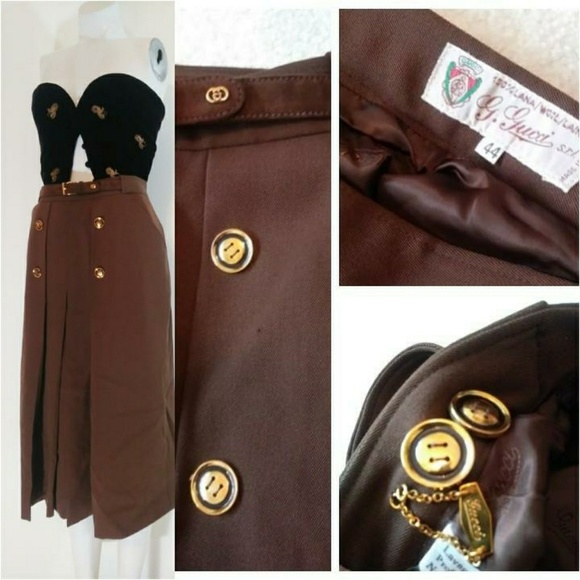 Gucci Dresses & Skirts - SOLD 🥰 Vintage GUCCI wool skirt